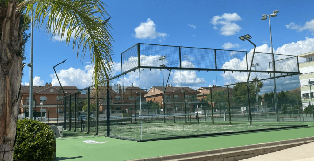 Pista pádel panorámica
